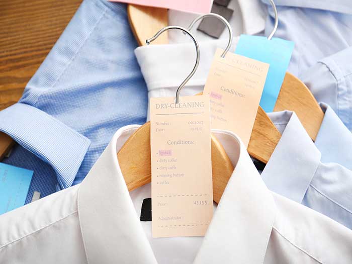 Dry cleaning services